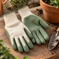 Garden Sage Palm Gloves — digitally generated product illustration; props not included